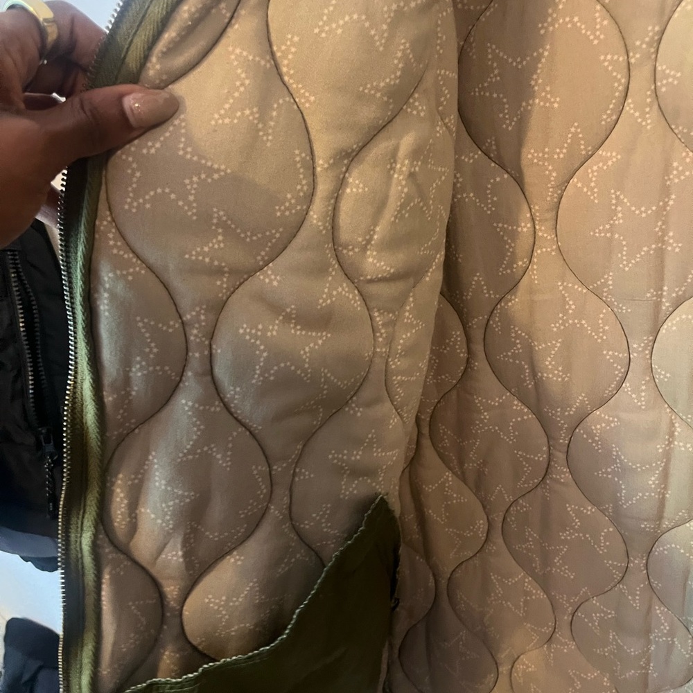 Green Quilted Jacket - image 4